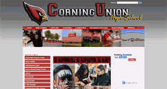 Desktop Screenshot of corninghs.org